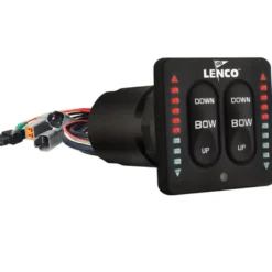 Lenco panel 12/24 V med indikator/upprullningsdon