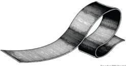 List 80x3 mm grå
