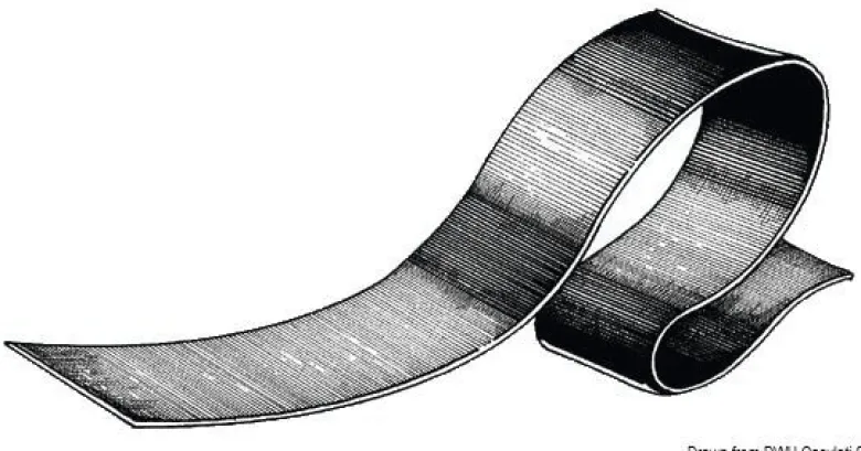 List 60x2 mm svart