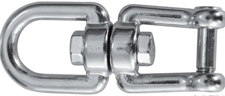 Öljet/schackel-svirvel AISI 316 6 mm