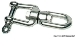 Öljet/schackelsvirvel AISI 316 5 mm