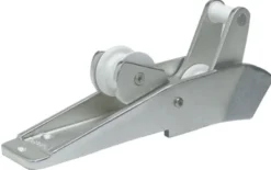 Lättmetall ankarrulle, vippbar, max 12 kg