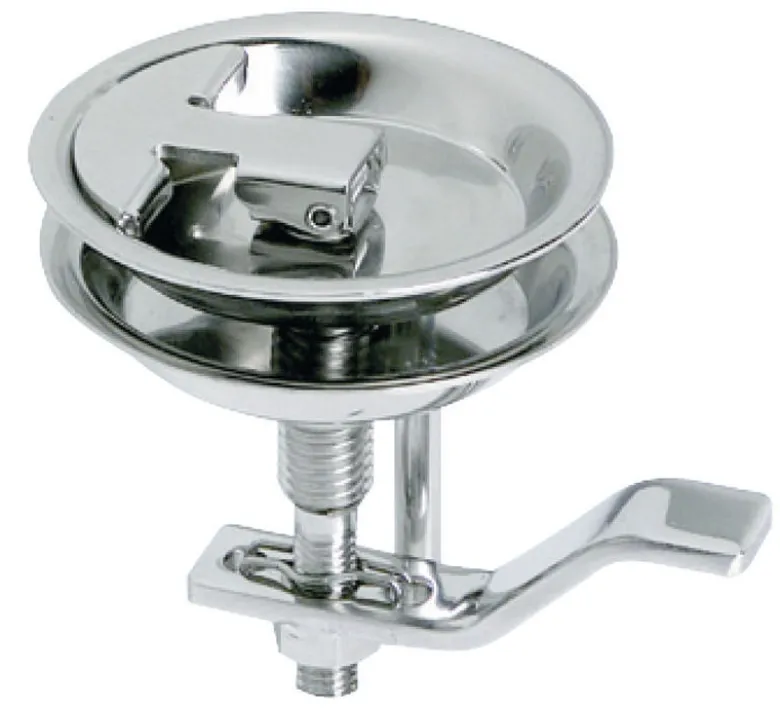 Lyftlås spegelpolerad AISI316 70 mm