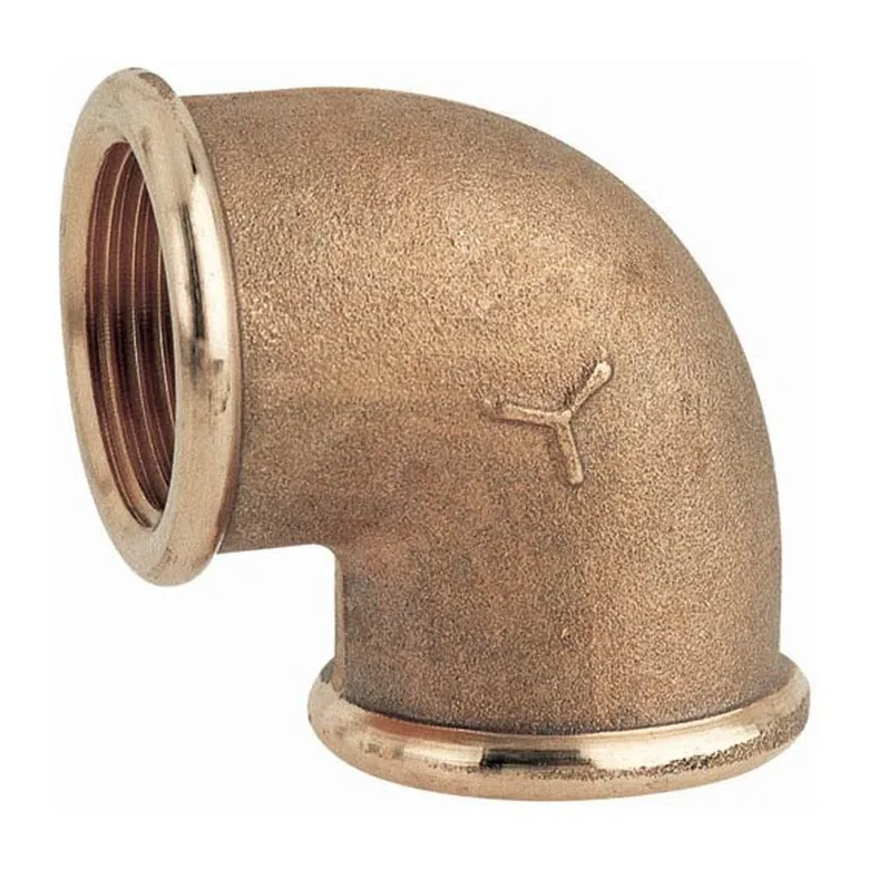 Maestrini Rörvinkel Mässing, Inv 1 1/4"