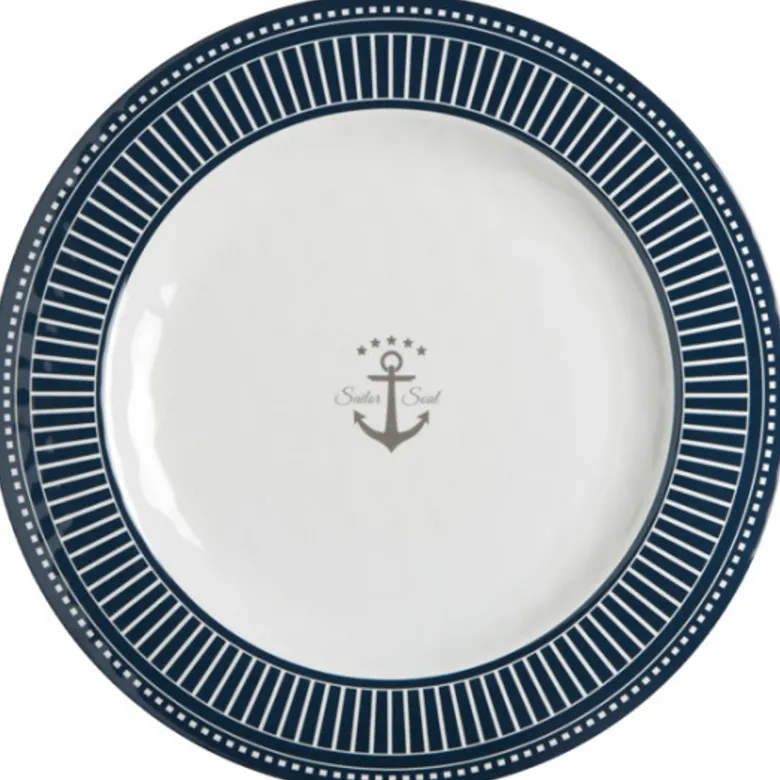 Marine Business Sailor Soul Middagstallrik Melamin 6 st