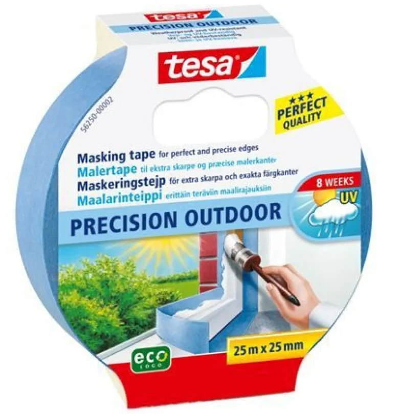 Masktejp prec. outdoor 25mm x 25m