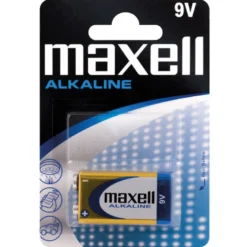 Maxell Alkaline 9V /6LR61-batteri - 1st.