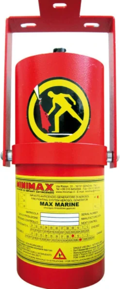Max Marine 70 aerosolbrandsläckningssystem
