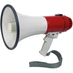 Megafon med Siren & Bärrem