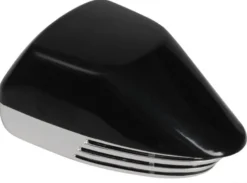 Membransignalhorn svart + förkromad ABS 12 V