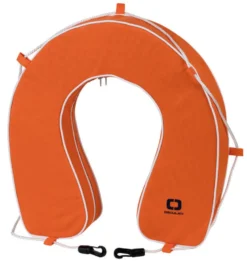 Mjuk hästskoboj orange PVC