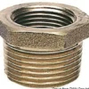 Mässingsreduktion med utvändig/invändig gänga 2" x 1"1/4