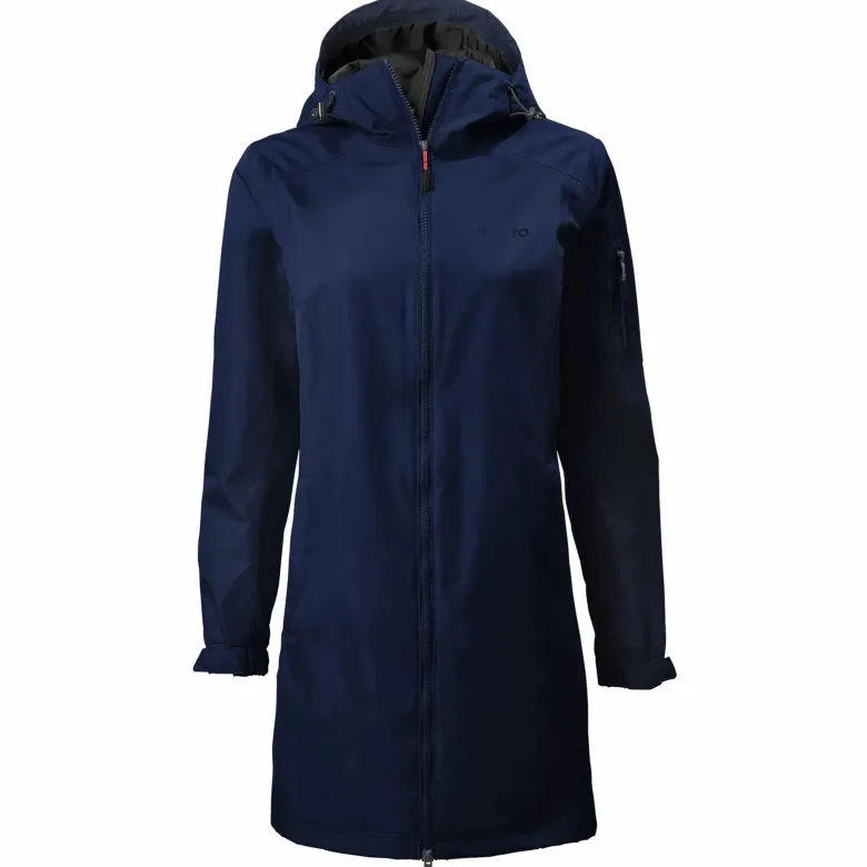 Musto Sardinia Lång Regnjacka Dam Navy