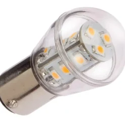 Nauticled bajonett BA15D/BA15 Ø25x48 mm 10-35vdc 1,6/15 W