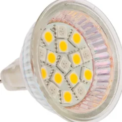 Nauticled G4 dubbel MR16 E50x45mm 10-30vdc 0,9/1,8/20 W