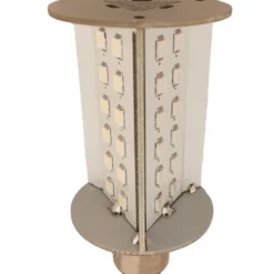 Nauticled lanternLED BAY15D Ø35x70mm 10-35Vdc 30W 3-färgad