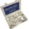 Nauticled provlåda med 36 LED-lampor och adapter