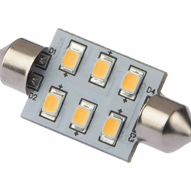 Nauticled spollampa 37mm 10-35vdc 1,2/10 W