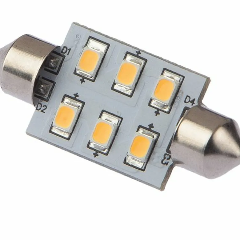 Nauticled spollampa 42mm 10-35vdc 1,2/10 W