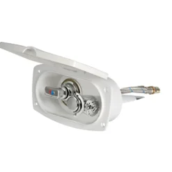 New Edge Duschbox med Vit PVC-slang 2,5 m