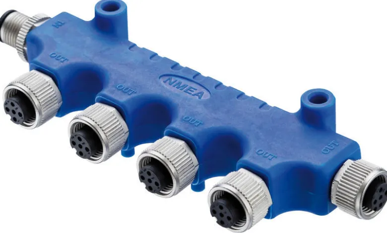 NMEA 2000 4-vägs koppling 4A 60 V