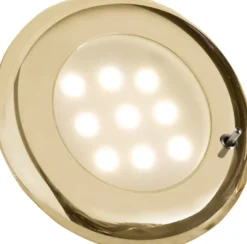 Nova SMD LED m Strömbrytare, Guld
