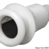 Nylon/glasfiber bottenventil 2"1/4 38 mm med backventil