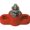 OceanFlex enkel elkoppling röd, max 150A / Ø6,4mm