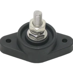 OceanFlex enkel elkoppling svart, max 240A / Ø9,5 mm