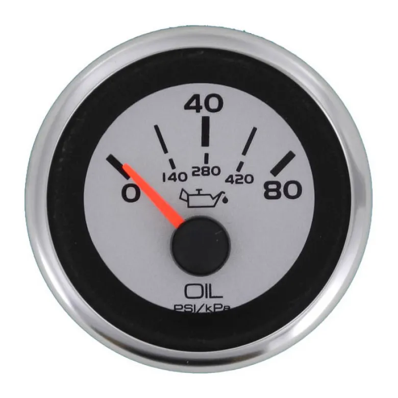 Olje tryck 0-80 psi Argent