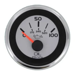 Olje tryck 0-100 psi Argent