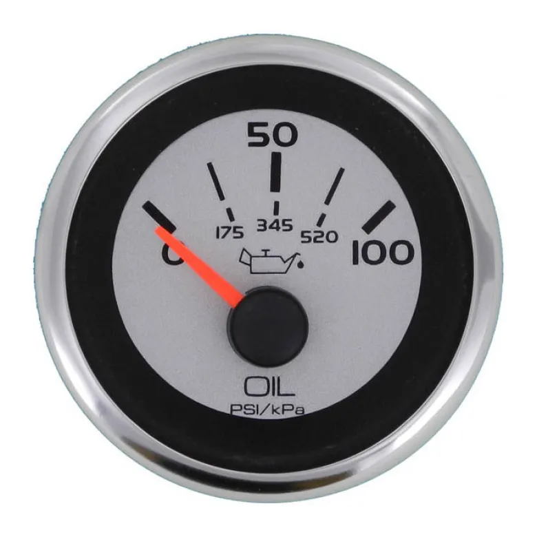 Olje tryck 0-100 psi Argent