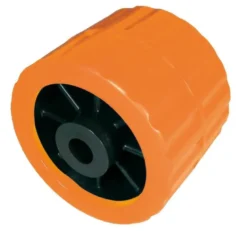 Orange sidorulle 75 mm, hål Ø 15 mm