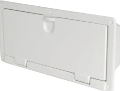Peak i vitpolerad ABS 540 x 244 x 116 mm