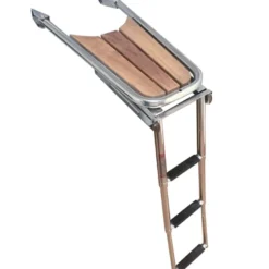 Peke Universal med Stege 65x33 cm Rör Ø25 mm, Teak