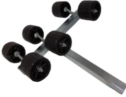 Pendlande sidorulle 40 mm 6 rullar