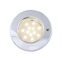 Pinto SMD LED Downlight med Brytare, Krom