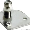 Plan fästplatta med 8 mm gängad tapp