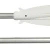 Plast/anodiserad aluminiumåra 190 cm