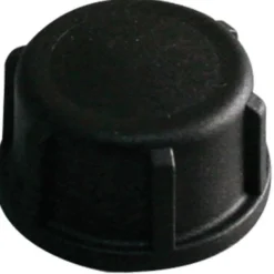 Plastkåpa svart 1/2" gänga