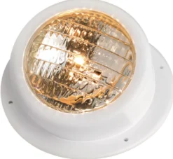 Plattformslampa i ABS, vinklad version, 24 V 50 W