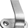 Polerad SS-krok för väggmontering 60 mm