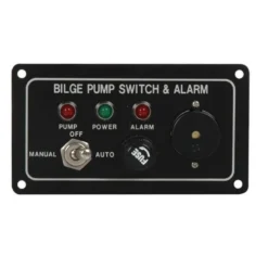 Pumpcentral med akustiskt larm Horisontell