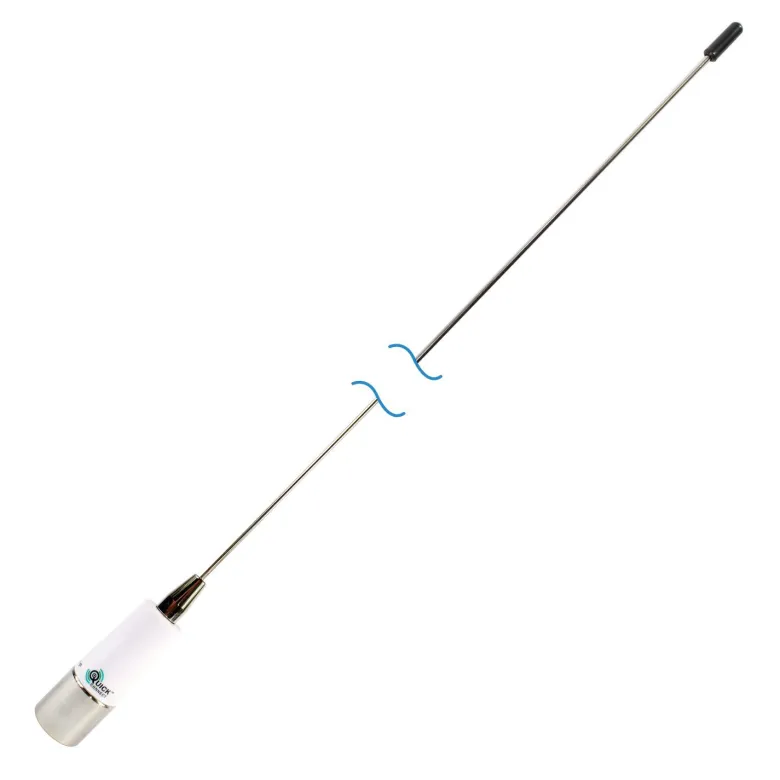 QC rostfri VHF antenn 90cm