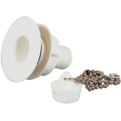 Rakt Avlopp med Propp Ø 20 mm Slang