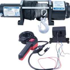 Rock RP5000 el-trailervinsch 12 V 3,8HK (2,8Kw) 2268 kg m/lina