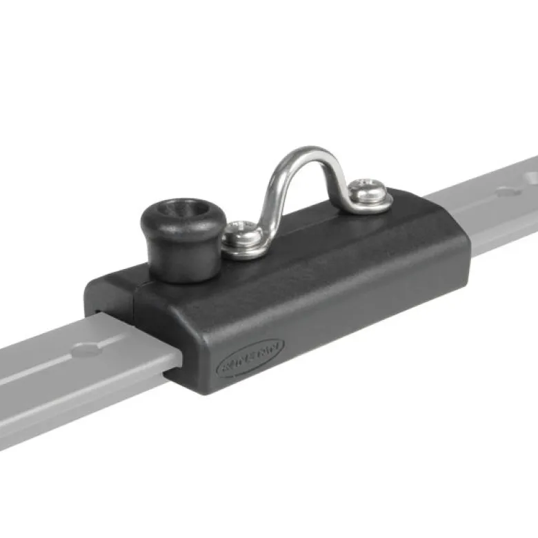 Ronstan Genuatravare till 25mm T-skena med bygel och stopp