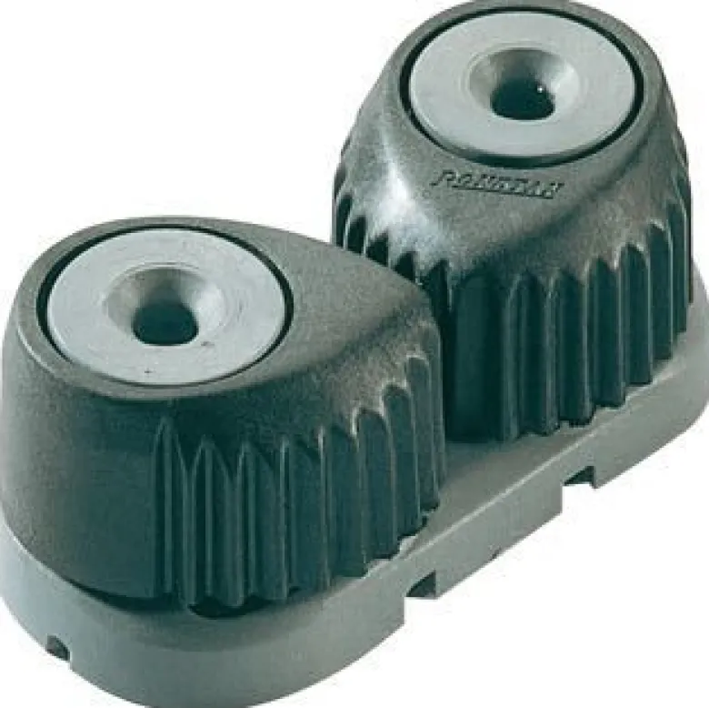 Ronstan Medelstor cleat, grå 3-12 mm lina