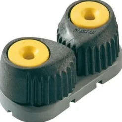 Ronstan Medelstor cleat, gul till 3 - 12 mm lina