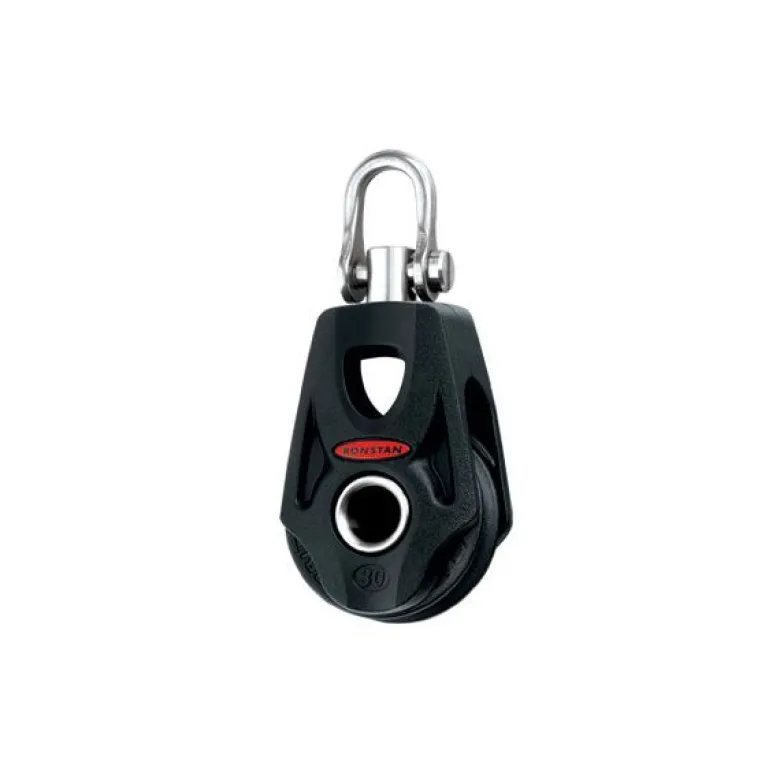 Ronstan Orbit enkelblock med sv och hundsvott